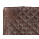 Hospitality furniture - Diamond-Stitched Leather-Inspired Dining Chairs (2) - www.oroatrade.com