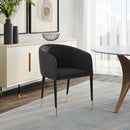 Hospitality furniture - Fabric & Leather Dining Armchair - www.oroatrade.com