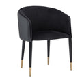 Hospitality furniture - Fabric & Leather Dining Armchair - www.oroatrade.com