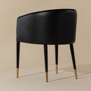 Hospitality furniture - Fabric & Leather Dining Armchair - www.oroatrade.com