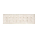 Hospitality furniture - Button Tufted Leather Bench - www.oroatrade.com