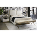 Hospitality furniture - Button Tufted Leather Bench - www.oroatrade.com