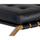 Hospitality furniture - Button Tufted Leather Bench - www.oroatrade.com