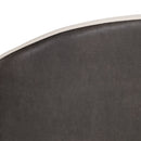 Hospitality furniture - Cream Leather Dining Armchair - www.oroatrade.com