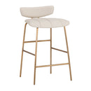 Hospitality furniture - Leather Inspired Counter Stool - www.oroatrade.com