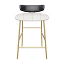 Hospitality furniture - Leather Inspired Counter Stool - www.oroatrade.com