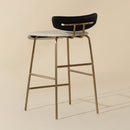 Hospitality furniture - Leather Inspired Counter Stool - www.oroatrade.com