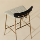 Hospitality furniture - Leather Inspired Counter Stool - www.oroatrade.com