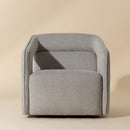 Hospitality furniture - Fabric Upholstered Swivel Lounge Chair - www.oroatrade.com