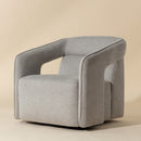 Hospitality furniture - Fabric Upholstered Swivel Lounge Chair - www.oroatrade.com