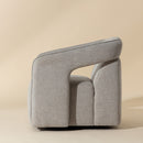 Hospitality furniture - Fabric Upholstered Swivel Lounge Chair - www.oroatrade.com