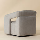 Hospitality furniture - Fabric Upholstered Swivel Lounge Chair - www.oroatrade.com