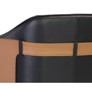 Hospitality furniture - Two-Toned Leather Bar Stool - www.oroatrade.com