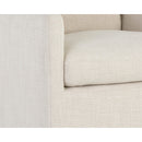 Hospitality furniture - Linen Wheeled Dining Chair - www.oroatrade.com