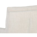 Hospitality furniture - Linen Wheeled Dining Chair - www.oroatrade.com