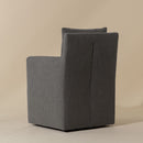 Hospitality furniture - Linen Wheeled Dining Chair - www.oroatrade.com