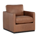 Hospitality furniture - Track-Armed Swivel Lounge Chair - www.oroatrade.com