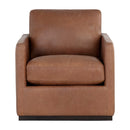 Hospitality furniture - Track-Armed Swivel Lounge Chair - www.oroatrade.com
