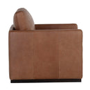 Hospitality furniture - Track-Armed Swivel Lounge Chair - www.oroatrade.com