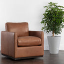 Hospitality furniture - Track-Armed Swivel Lounge Chair - www.oroatrade.com
