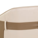 Hospitality furniture - Two-Toned Leather Bar Stool - www.oroatrade.com