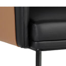 Hospitality furniture - Two-Toned Leather Lounge Chair - www.oroatrade.com