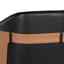 Hospitality furniture - Two-Toned Leather Lounge Chair - www.oroatrade.com
