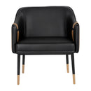 Hospitality furniture - Two-Toned Leather Lounge Chair - www.oroatrade.com