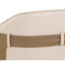 Hospitality furniture - Two-Toned Leather Lounge Chair - www.oroatrade.com