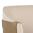 Hospitality furniture - Two-Toned Leather Lounge Chair - www.oroatrade.com