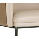 Hospitality furniture - Two-Toned Leather Lounge Chair - www.oroatrade.com