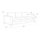 Hospitality furniture - Minimalist Fabric Sofa - www.oroatrade.com