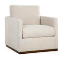 Hospitality furniture - Track-Armed Swivel Lounge Chair - www.oroatrade.com