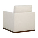 Hospitality furniture - Track-Armed Swivel Lounge Chair - www.oroatrade.com