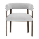 Hospitality furniture - Curved Wood Frame Dining Armchair - www.oroatrade.com