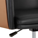 Hospitality furniture - Two-Toned Leather Office Chair - www.oroatrade.com