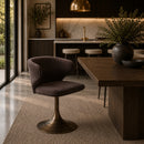 Hospitality furniture - Pedestal Swivel Dining Chair - www.oroatrade.com