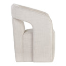 Hospitality furniture - Fabric Upholstered Wheel Dining Armchair - www.oroatrade.com