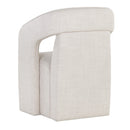 Hospitality furniture - Fabric Upholstered Wheel Dining Armchair - www.oroatrade.com