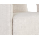 Hospitality furniture - Fabric Upholstered Wheel Dining Armchair - www.oroatrade.com