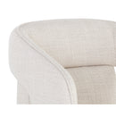 Hospitality furniture - Fabric Upholstered Wheel Dining Armchair - www.oroatrade.com