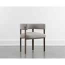 Hospitality furniture - Curved Wood Frame Dining Armchair - www.oroatrade.com