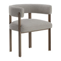 Hospitality furniture - Curved Wood Frame Dining Armchair - www.oroatrade.com