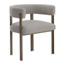 Hospitality furniture - Curved Wood Frame Dining Armchair - www.oroatrade.com