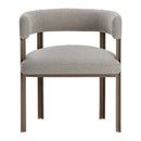 Hospitality furniture - Curved Wood Frame Dining Armchair - www.oroatrade.com