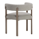 Hospitality furniture - Curved Wood Frame Dining Armchair - www.oroatrade.com