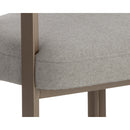 Hospitality furniture - Curved Wood Frame Dining Armchair - www.oroatrade.com
