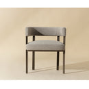 Hospitality furniture - Curved Wood Frame Dining Armchair - www.oroatrade.com