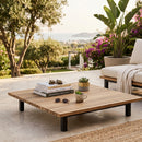 Slatted Teak Indoor/Outdoor Coffee Table | Splendido Geneve
