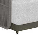 Hospitality furniture - Gray Rope Outdoor Sofa - www.oroatrade.com